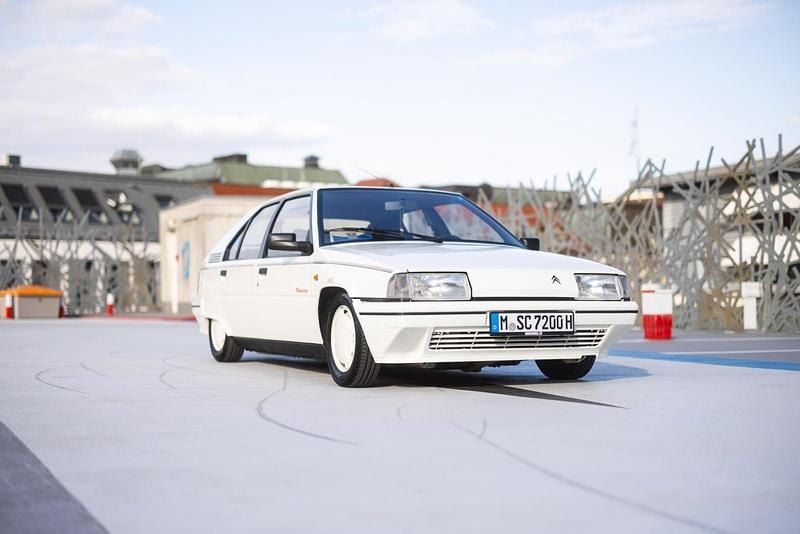 Gebraucht Citroën BX 72 PS (52 kW) 1989 Weiß Kleinwagen