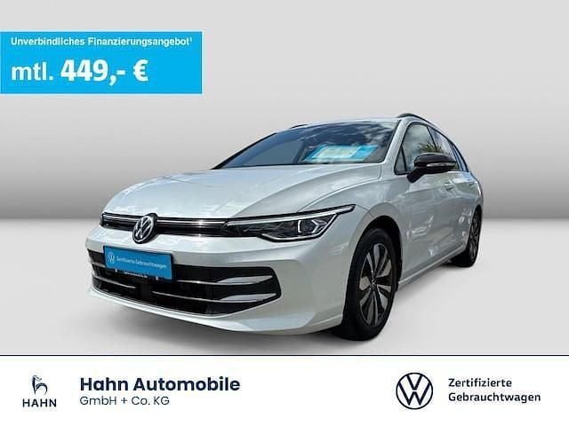 Oryxweiß perlmutteffekt Gebraucht 2024 VW Golf VIII Goal Kombi | 28.980 € - Bild 1/3