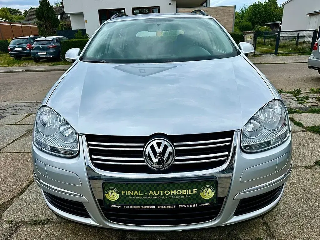Gebraucht VW Golf VI 105 PS (77 kW) 2008 Silber Kleinwagen
