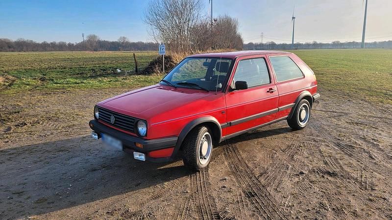 Gebraucht VW Golf II 70 PS (51 kW) 1990 Rot Kleinwagen