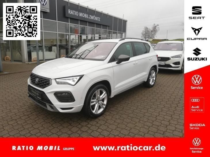 Glacial/nevada weiss metallic Gebraucht 2020 Seat Ateca 4Drive SUV | 20.660 € (Fairer Preis) - Bild 1/4