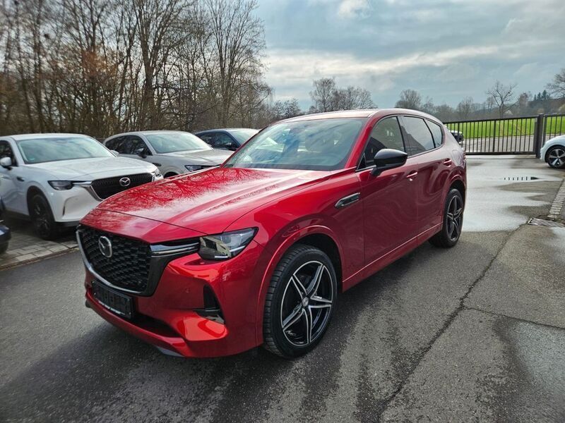 Rot Gebraucht 2024 Mazda CX-60 Homura-Line SUV | 44.500 € (Superpreis) - Bild 1/4