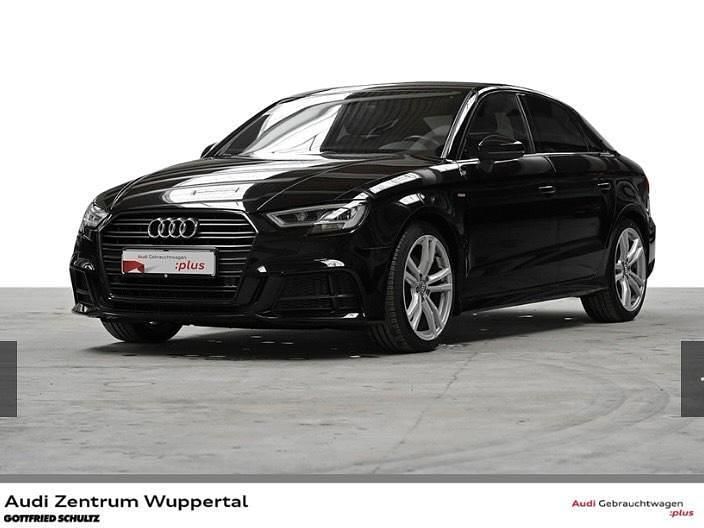 Schwarz Gebraucht 2020 Audi A3 S-Line Limousine | 19.200 € (Fairer Preis) - Bild 1/4