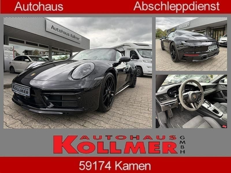 Tiefschwarzmet. Gebraucht 2023 Porsche 911 Targa 4 Cabrio | 172.992 € (Superpreis) - Bild 1/4