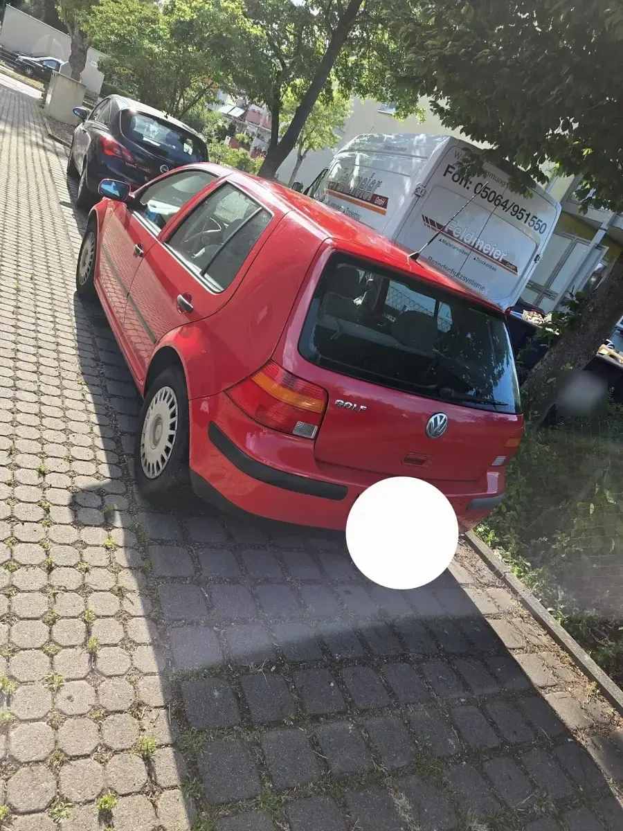 Gebraucht VW Golf III 75 PS (55 kW) 1998 Rot Limousine