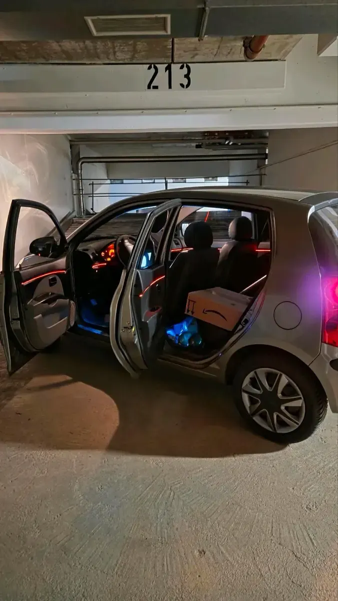 Gebraucht Kia Picanto 65 PS (47 kW) 2009 Grau Kleinwagen