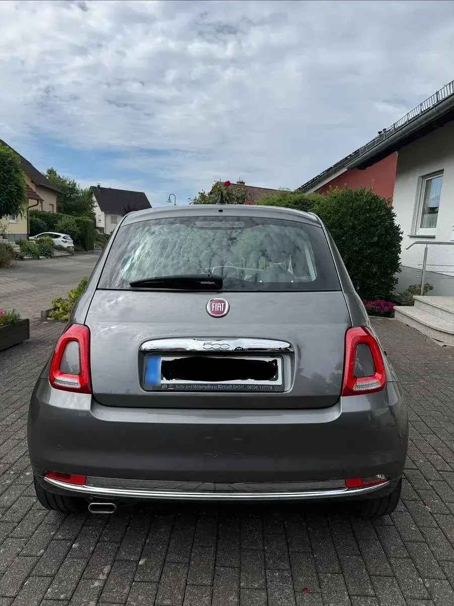 Gebraucht Fiat 500 Lounge 69 PS (50 kW) 2017 Grau Kleinwagen