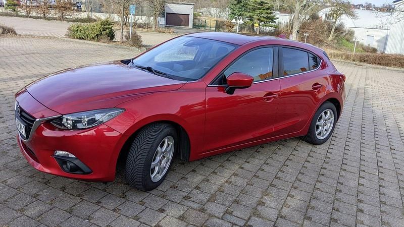 Gebraucht Mazda 3 Sky 120 PS (88 kW) 2014 Rot Coupé