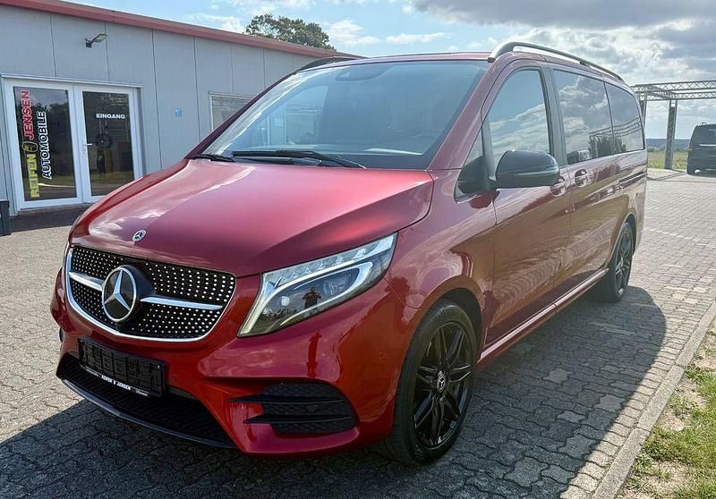 Rot Gebraucht 2020 Mercedes V300 AMG Van / Kleinbus | 39.990 € (Superpreis) - Bild 1/4
