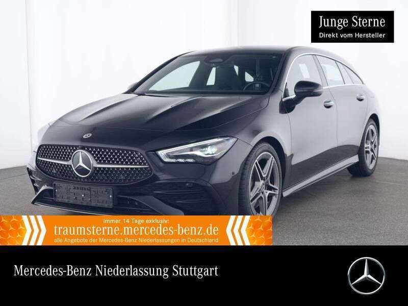 Kosmosschwarz Gebraucht 2024 Mercedes CLA200 AMG Kombi | 32.490 € (Guter Preis) - Bild 1/3
