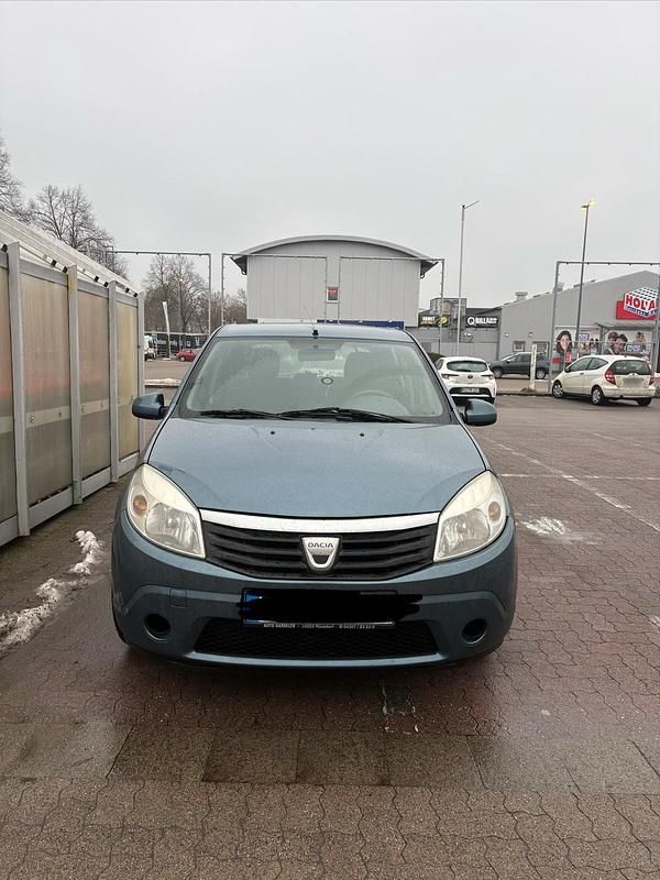 Gebraucht Dacia Sandero 86 PS (63 kW) 2009 Blau Kleinwagen