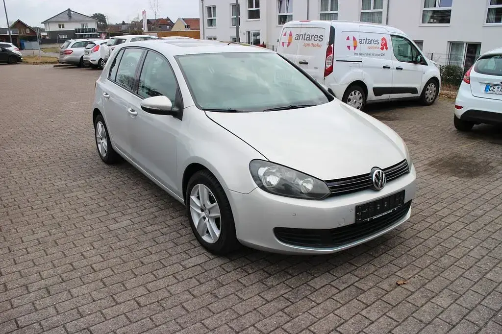 Gebraucht VW Golf VI Comfortline 80 PS (58 kW) 2009 Silber Kleinwagen