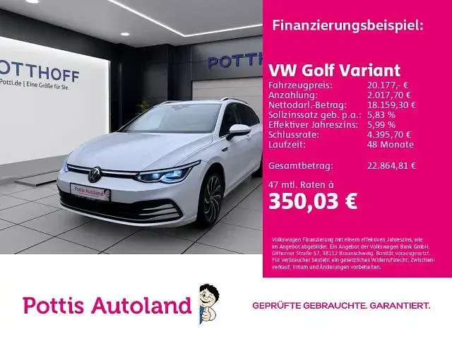 Gebraucht VW Golf VII Style 150 PS (110 kW) 2021 Kleinwagen