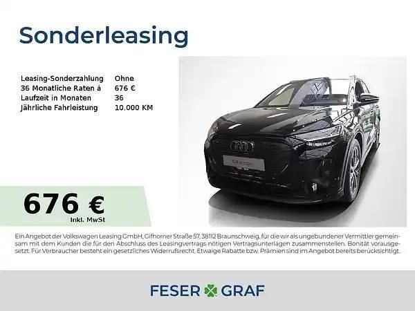 Neu Audi Q4 e-tron Ambiente 150 kW (204 PS) 2025 Mythosschwarz metallic SUV