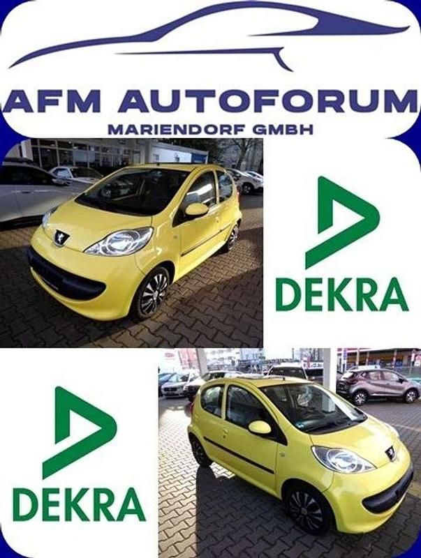 Gelb Gebraucht 2007 Peugeot 107 Filou Kleinwagen | 3.499 € (Fairer Preis) - Bild 1/4