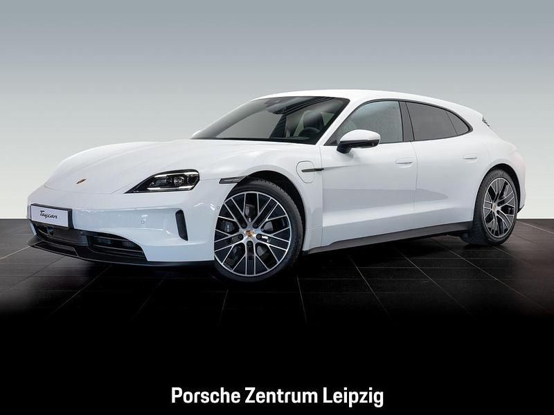 Weiß Gebraucht 2024 Porsche Taycan Sport Turismo Limousine | 88.800 € - Bild 1/4