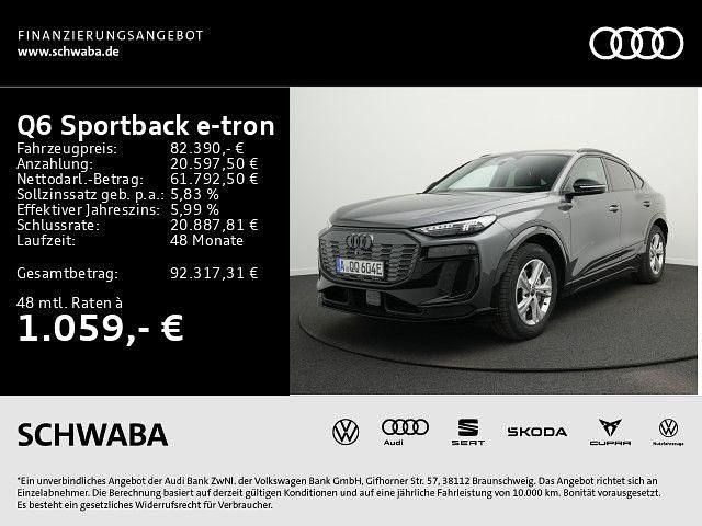 Grün Neu 2026 Audi Q6 Sportback e-tron Performance SUV | 82.390 € (Fairer Preis) - Bild 1/4