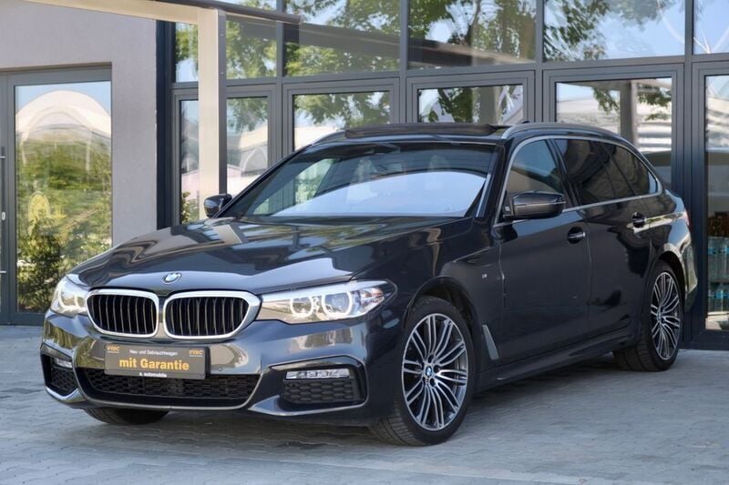 Grau Gebraucht 2018 BMW 520 M Sport Kombi | 24.850 € (Teuer) - Bild 1/4