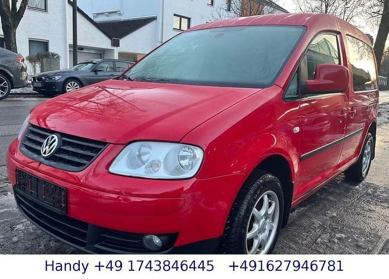 Gebraucht VW Caddy Life 102 PS (75 kW) 2009 Rot Van / Kleinbus