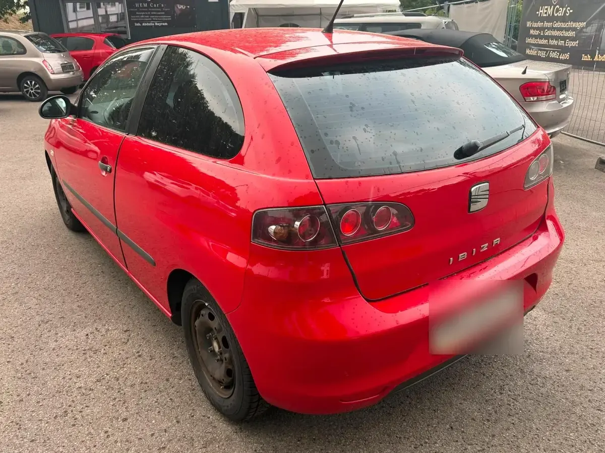 Gebraucht Seat Ibiza 60 PS (44 kW) 2008 Rot Kleinwagen