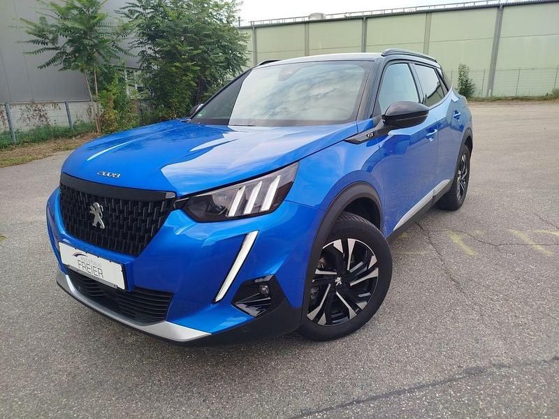 Blau Gebraucht 2022 Peugeot 2008 GTi SUV | 24.500 € (Etwas zu teuer) - Bild 1/4