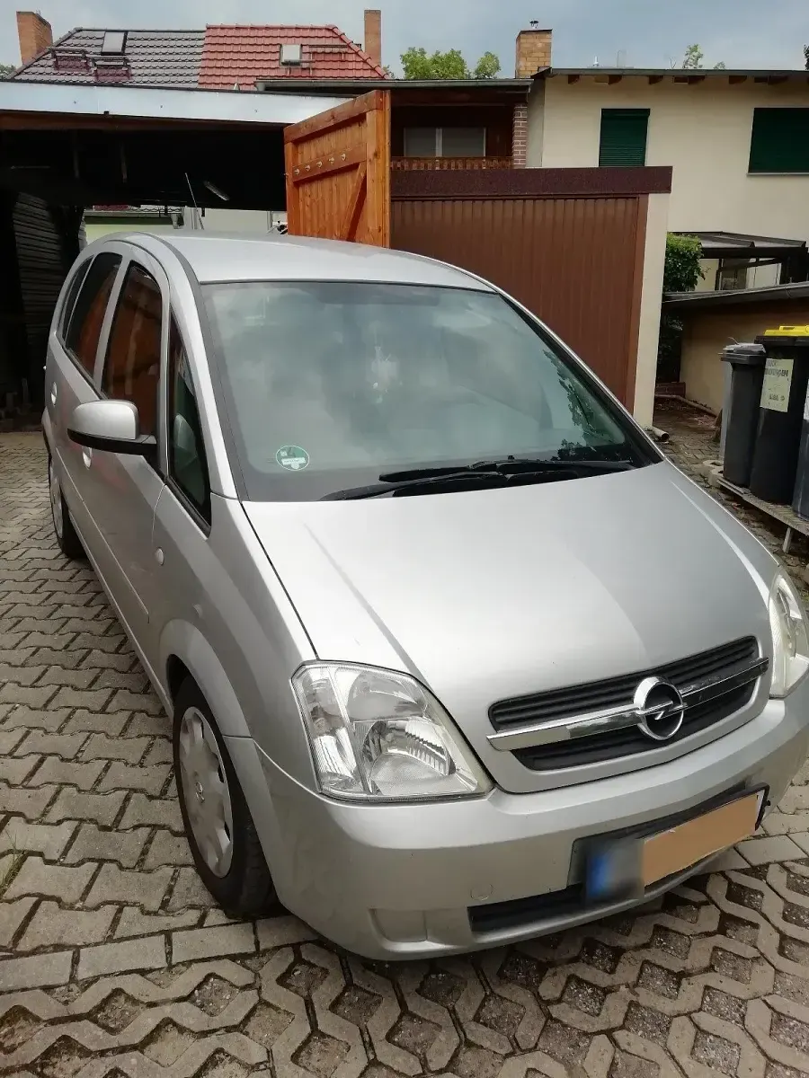 Gebraucht Opel Meriva 90 PS (66 kW) 2005 Silber Van / Kleinbus