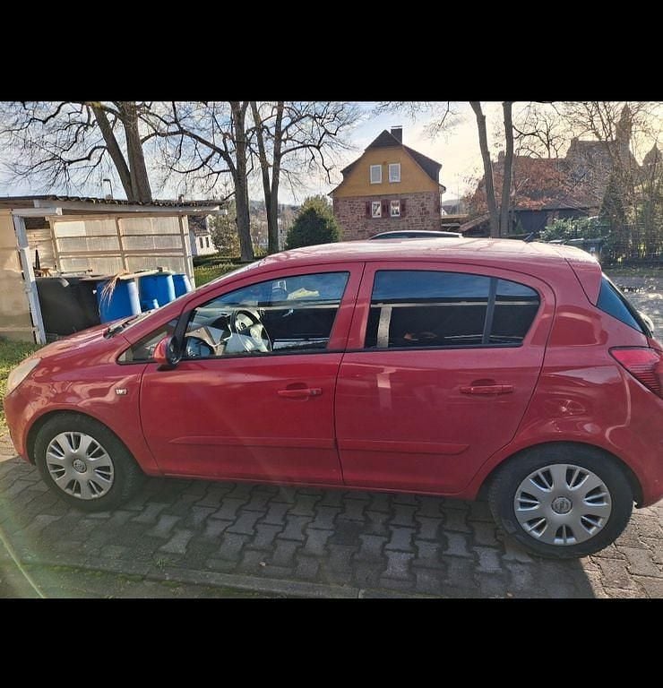 Gebraucht Opel Corsa 80 PS (58 kW) 2008 Rot Kleinwagen