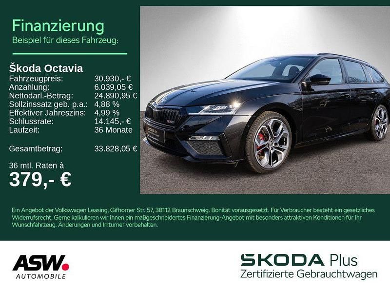 Schwarzmagic perleffekt Gebraucht 2022 Skoda Octavia RS Kombi | 30.930 € (Etwas zu teuer) - Bild 1/4