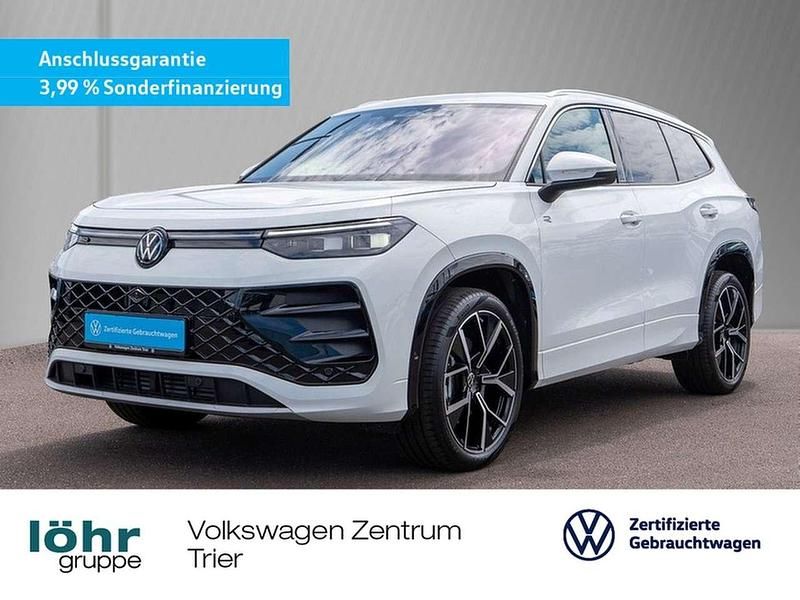 Pure white Neu 2025 VW Tayron R-line SUV | 61.980 € (Fairer Preis) - Bild 1/3