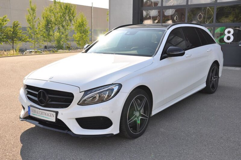 Weiß Gebraucht 2016 Mercedes C250 AMG Limousine | 14.900 € (Guter Preis) - Bild 1/4