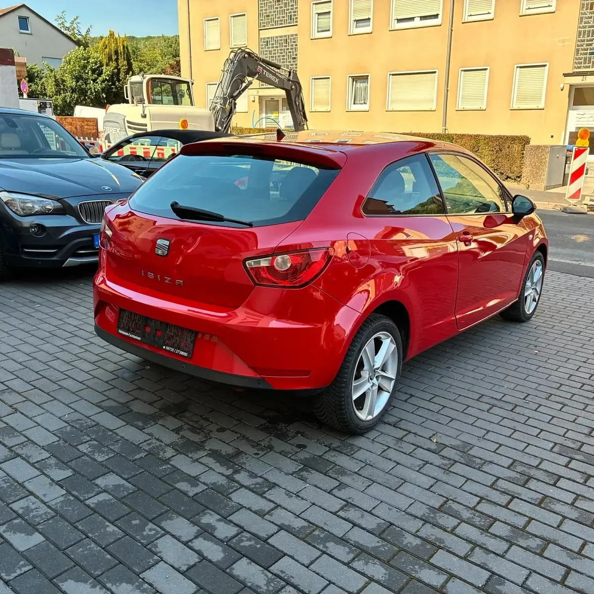 Gebraucht Seat Ibiza Style 105 PS (77 kW) 2013 Rot Kleinwagen