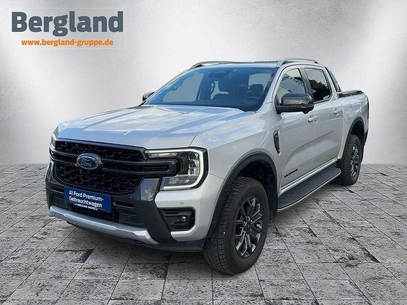 Moondust silver metallic silber Gebraucht 2024 Ford Ranger Wildtrack Abholung | 48.180 € (Teuer) - Bild 1/4