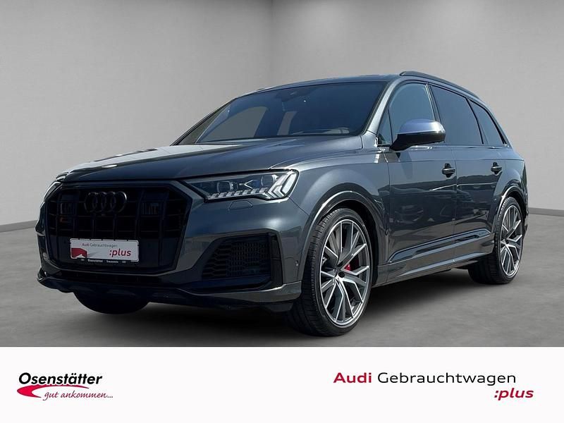 Grau Gebraucht 2022 Audi SQ7 Ambiente SUV | 82.210 € - Bild 1/4