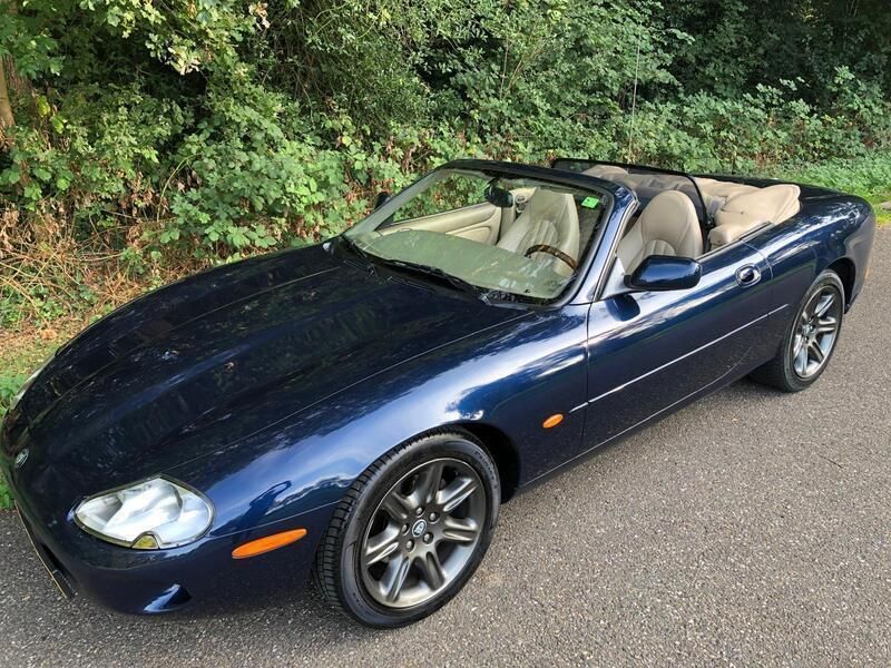 Blau Gebraucht 1998 Jaguar XK8 Cabrio | 9.950 € - Bild 1/4
