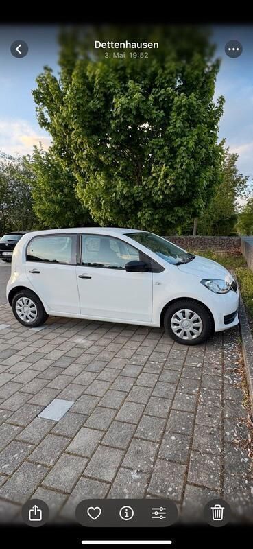 Weiß Gebraucht 2018 Skoda Citigo Kleinwagen | 6.950 € (Guter Preis) - Bild 1/4