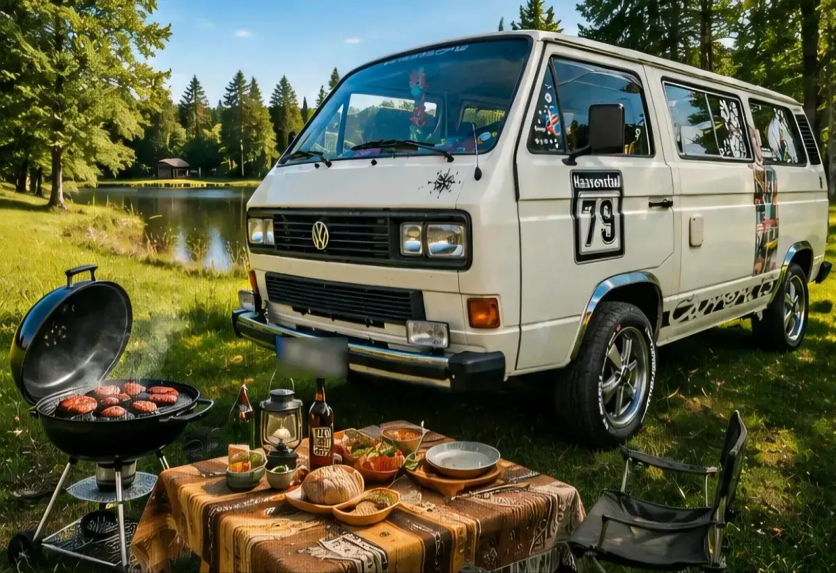 Gebraucht VW Multivan 100 PS (73 kW) 1989 Weiß Van / Kleinbus