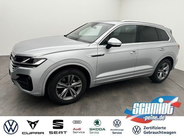 Silber Gebraucht 2021 VW Touareg R-line SUV | 50.700 € (Fairer Preis) - Bild 1/4