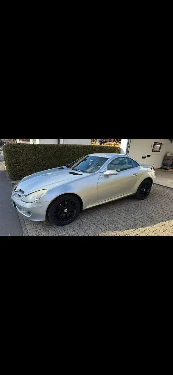 Gebraucht Mercedes SLK200 163 PS (119 kW) 2006 Silber Cabrio