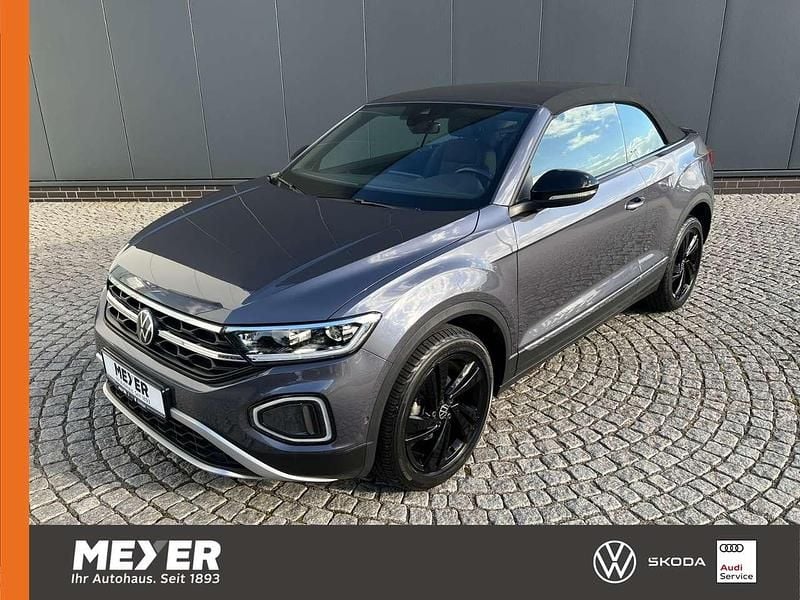 Rauchgrau metallic Gebraucht 2025 VW T-Roc Cabriolet Style Cabrio | 33.490 € (Guter Preis) - Bild 1/4
