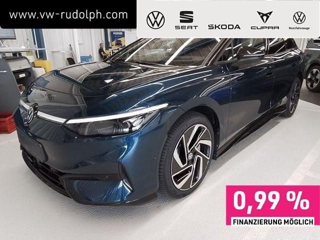 Aquamarinblau metallic/schwar Gebraucht 2025 VW ID.7 Pro Limousine | 50.979 € (Teuer) - Bild 1/4