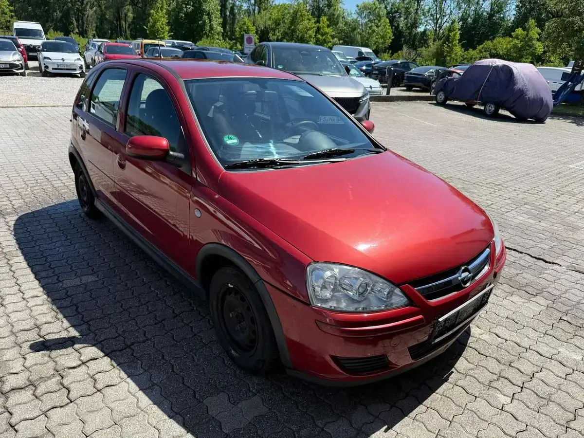 Gebraucht Opel Corsa 80 PS (58 kW) 2005 Rot Kleinwagen