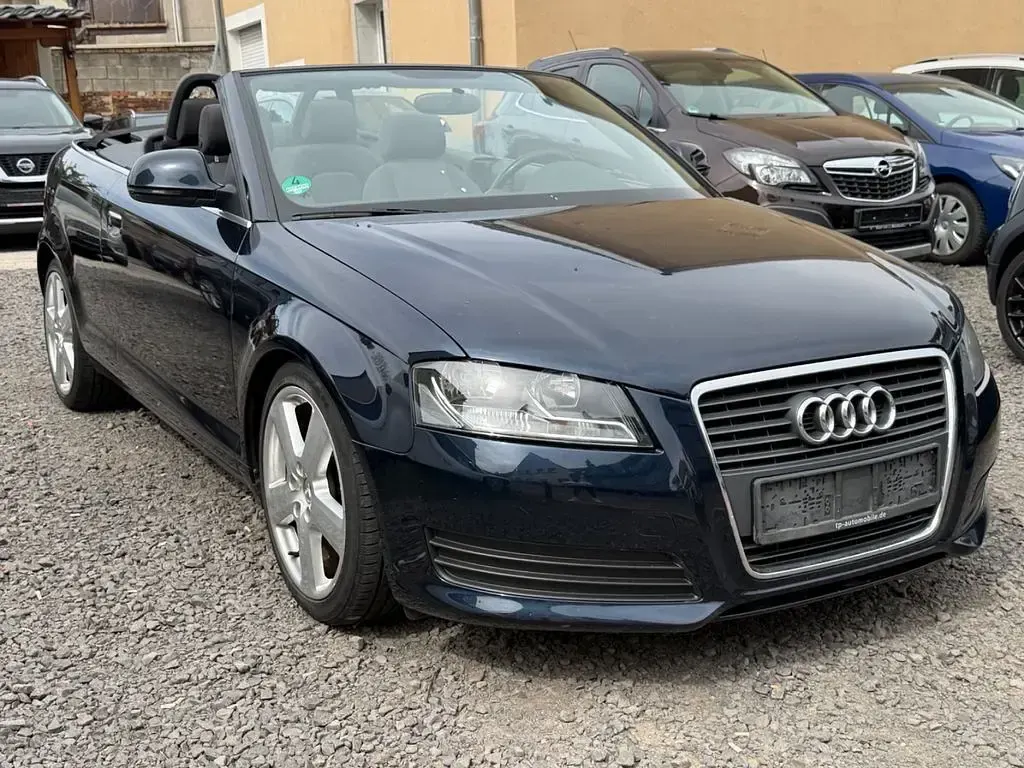 Gebraucht Audi A3 Cabriolet Attraction 105 PS (77 kW) 2009 Blau Cabrio