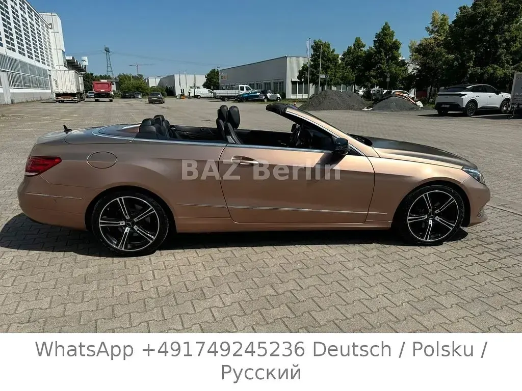 Gebraucht Mercedes E200 184 PS (135 kW) 2014 Schwarz Cabrio