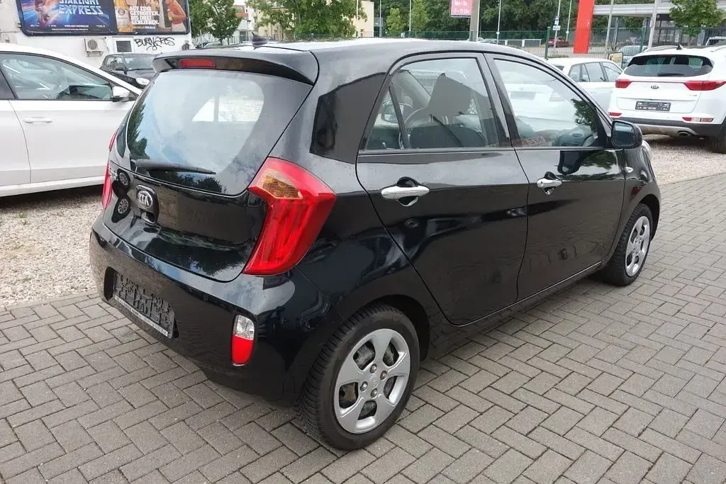 Gebraucht Kia Picanto Edition 7 69 PS (50 kW) 2013 Schwarz Kleinwagen