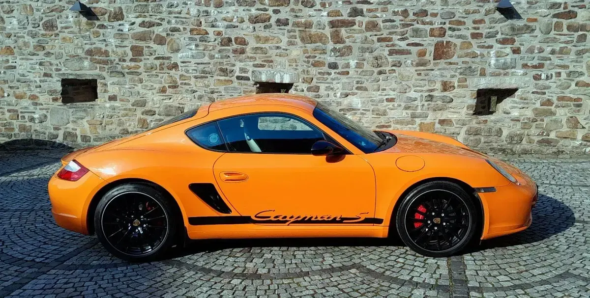 Gebraucht Porsche Cayman S Sport 303 PS (222 kW) 2008 Orange Coupé
