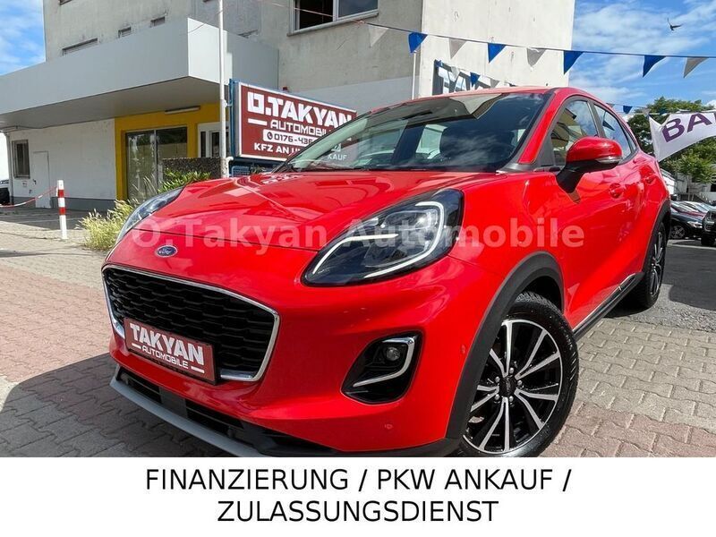 Rot Gebraucht 2020 Ford Puma Titanium SUV | 12.990 € (Guter Preis) - Bild 1/4