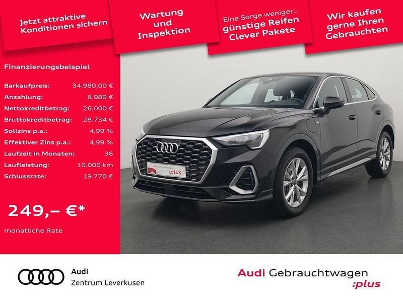 Mythosschwarz metallic Gebraucht 2022 Audi Q3 Sportback Design SUV | 34.980 € (Fairer Preis) - Bild 1/4