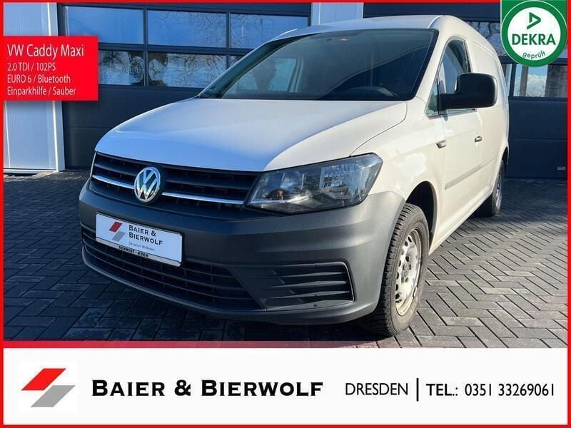 Candyweiß Gebraucht 2016 VW Caddy Maxi Van / Kleinbus | 15.990 € (Fairer Preis) - Bild 1/4