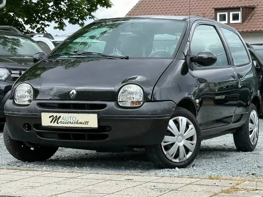 Gebraucht Renault Twingo Authentique 58 PS (42 kW) 2002 Schwarz Kleinwagen