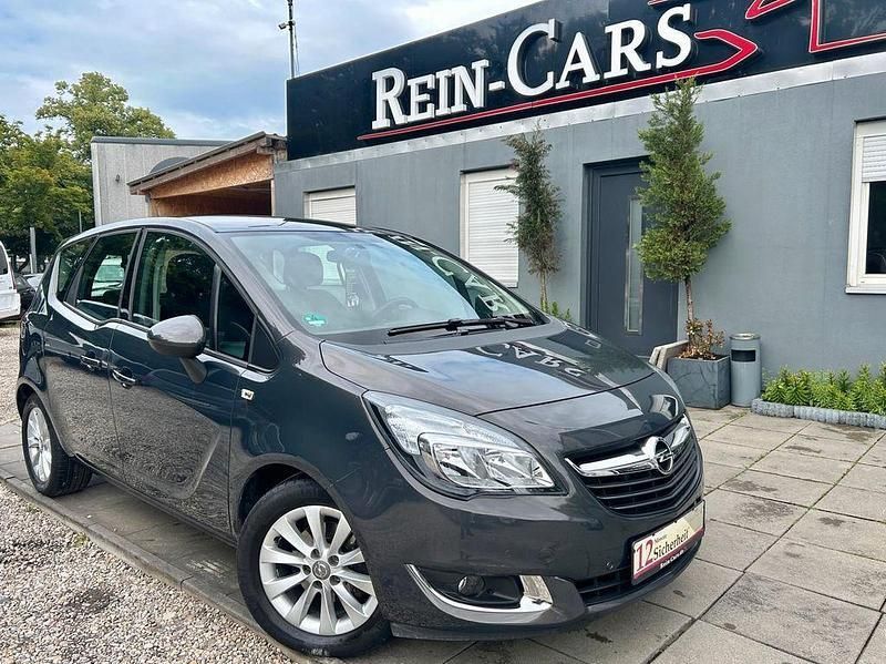Grau Gebraucht 2015 Opel Meriva Style Van / Kleinbus | 8.990 € (Fairer Preis) - Bild 1/4